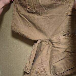 U.S. Polo Assn. Men’s Cargo Shorts in Tan
